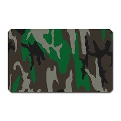 Army Green Camouflage Magnet (rectangular) by BangZart