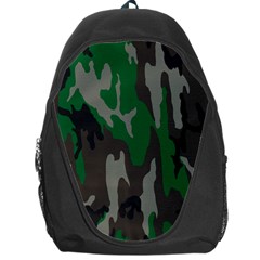 Army Green Camouflage Backpack Bag by BangZart