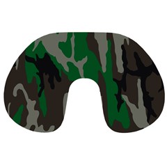 Army Green Camouflage Travel Neck Pillows by BangZart