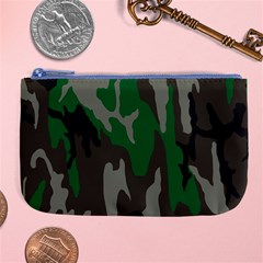 Army Green Camouflage Large Coin Purse