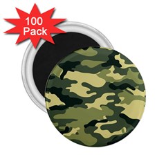 Camouflage Camo Pattern 2 25  Magnets (100 Pack)  by BangZart