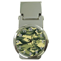 Camouflage Camo Pattern Money Clip Watches by BangZart