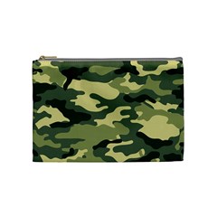 Camouflage Camo Pattern Cosmetic Bag (medium)  by BangZart