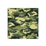 Camouflage Camo Pattern Satin Bandana Scarf Front