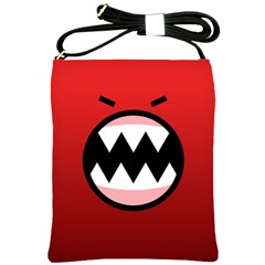 Funny Angry Shoulder Sling Bags by BangZart