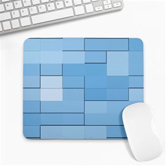 Blue Squares Iphone 5 Wallpaper Large Mousepads by BangZart