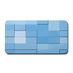 Blue Squares Iphone 5 Wallpaper Medium Bar Mats by BangZart