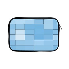 Blue Squares Iphone 5 Wallpaper Apple Ipad Mini Zipper Cases by BangZart