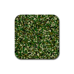 Camo Pattern Rubber Coaster (square)  by BangZart