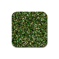 Camo Pattern Rubber Square Coaster (4 Pack)  by BangZart