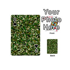 Camo Pattern Playing Cards 54 (mini)  by BangZart