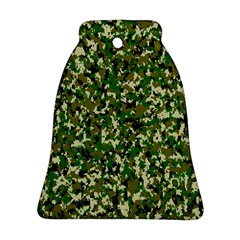 Camo Pattern Bell Ornament (two Sides) by BangZart