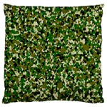 Camo Pattern Large Flano Cushion Case (Two Sides) Front