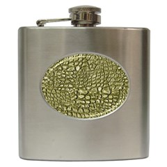 Aligator Skin Hip Flask (6 Oz) by BangZart