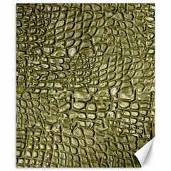 Aligator Skin Canvas 8  X 10  by BangZart