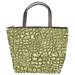 Aligator Skin Bucket Bags by BangZart