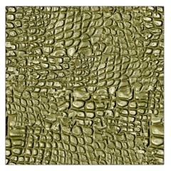 Aligator Skin Large Satin Scarf (square)