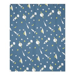 Space Rockets Pattern Shower Curtain 60  X 72  (medium)  by BangZart