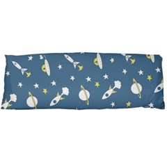 Space Rockets Pattern Body Pillow Case (dakimakura) by BangZart