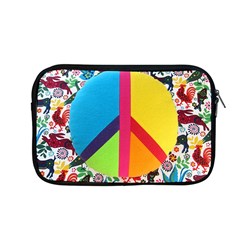 Peace Sign Animals Pattern Apple Macbook Pro 13  Zipper Case by BangZart