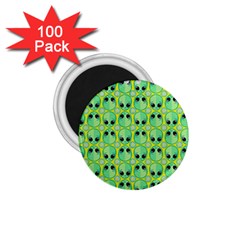 Alien Pattern 1 75  Magnets (100 Pack)  by BangZart