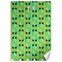 Alien Pattern Canvas 20  X 30   by BangZart