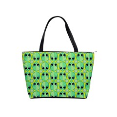 Alien Pattern Shoulder Handbags by BangZart