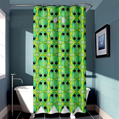 Alien Pattern Shower Curtain 36  X 72  (stall)  by BangZart