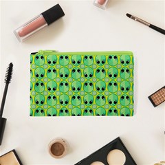 Alien Pattern Cosmetic Bag (xs) by BangZart