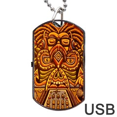 Alien Dj Dog Tag Usb Flash (two Sides) by BangZart