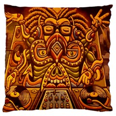 Alien Dj Standard Flano Cushion Case (one Side) by BangZart