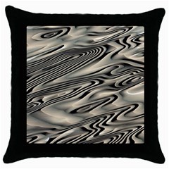 Alien Planet Surface Throw Pillow Case (black) by BangZart