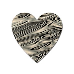 Alien Planet Surface Heart Magnet by BangZart