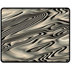 Alien Planet Surface Double Sided Fleece Blanket (medium)  by BangZart