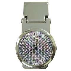 Peace Pattern Money Clip Watches by BangZart