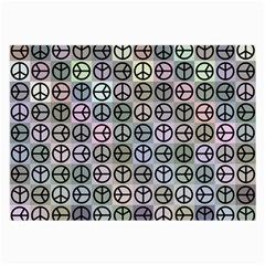 Peace Pattern Large Glasses Cloth (2-side) by BangZart