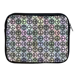 Peace Pattern Apple Ipad 2/3/4 Zipper Cases by BangZart