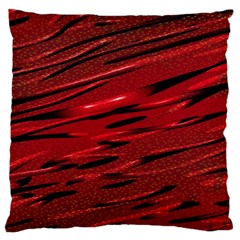 Alien Sine Pattern Large Cushion Case (one Side)