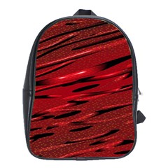 Alien Sine Pattern School Bags (xl)  by BangZart