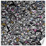 Alien Crowd Pattern Canvas 20  x 20   19 x19.27  Canvas - 1