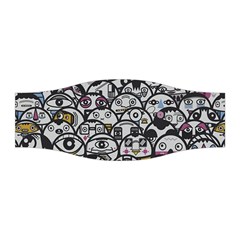 Alien Crowd Pattern Stretchable Headband by BangZart