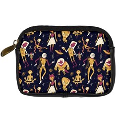 Alien Surface Pattern Digital Camera Cases by BangZart