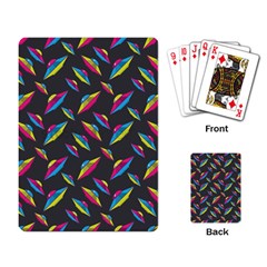 Alien Patterns Vector Graphic Playing Card by BangZart