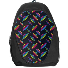 Alien Patterns Vector Graphic Backpack Bag by BangZart