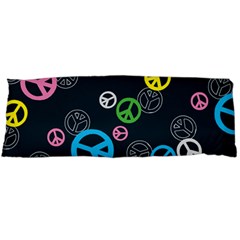 Peace & Love Pattern Body Pillow Case (dakimakura) by BangZart