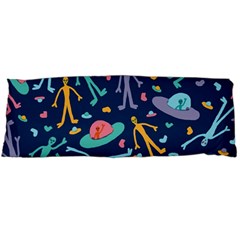 Alien Pattern Blue Body Pillow Case (dakimakura) by BangZart