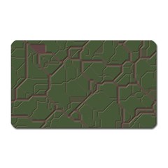 Alien Wires Texture Magnet (rectangular) by BangZart