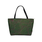 Alien Wires Texture Shoulder Handbags Front