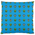 Alien Pattern Standard Flano Cushion Case (One Side) Front