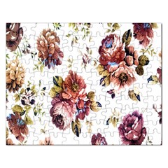 Texture Pattern Fabric Design Rectangular Jigsaw Puzzl by BangZart